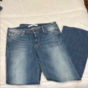 Joe's Jeans Blue Flare Wide Leg Denim